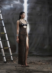 NONE Tanktop Split Thigh Maxi Dress
