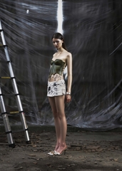 NONE Chain Belt 3D Corset