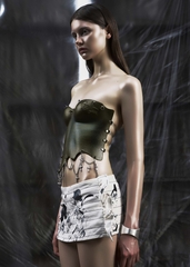 NONE Chain Belt 3D Corset