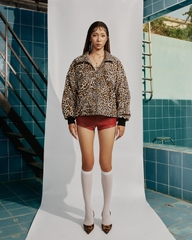 BAE Leopard Oversized Jacket