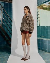 BAE Leopard Oversized Jacket