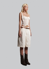 IUNU Linen Jorts Pants