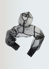 NONE See Through Croptop Jacket