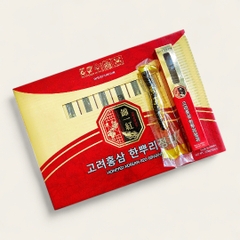 SÂM TẨM MẬT ONG 10 CỦ HỘP ĐỎ
(HONEYED KOREAN RED GINSENG)