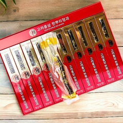 SÂM TẨM MẬT ONG 10 CỦ HỘP ĐỎ
(HONEYED KOREAN RED GINSENG)