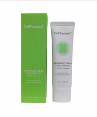 KEM CHỐNG NẮNG CELL FUSION [Advanced Clear Sunscreen 100 SPF50+ PA++++]