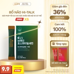 BỔ NÃO HI-TALK 브레인 포스파티딜세린 CAO CẤP (5 HỘP)