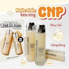 Set Nước Thần Keo Ong Phục Hồi Da CNP Laboratory Treatment Ampoule Essence (100ml + 150ml)