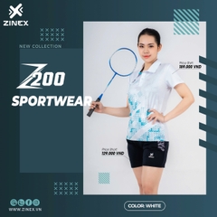 Áo Cầu Lông + Pickle Ball Cổ Bẻ