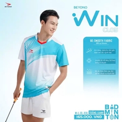 Áo Cầu Lông + Pickle Ball Cổ Tròn