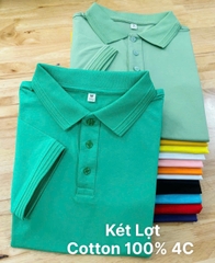Áo cổ trụ 100% Cotton