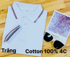 Áo cổ trụ 100% Cotton