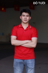 Áo cổ bẻ poli form riêng Nam nữ Mẫu 15