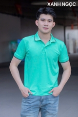 Áo cổ bẻ poli form riêng Nam nữ Mẫu 29