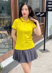 Áo cổ bẻ poli form riêng Nam nữ Mẫu 37