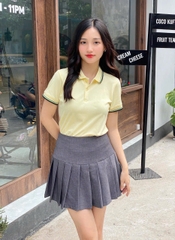 Áo cổ bẻ poli form riêng Nam nữ Mẫu 41