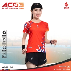 Áo Cầu Lông + Pickle Ball Cổ Tròn