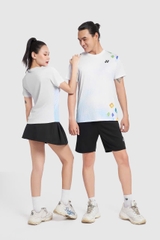 Áo Cầu Lông + Pickle Ball Cổ Tròn Mẫu 1