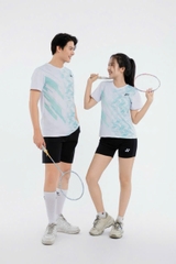 Áo Cầu Lông + Pickle Ball Cổ Tròn Mẫu 6