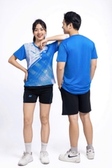 Áo Cầu Lông + Pickle Ball Cổ Tròn Mẫu 15