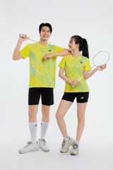 Áo Cầu Lông + Pickle Ball Cổ Tròn Mẫu 24