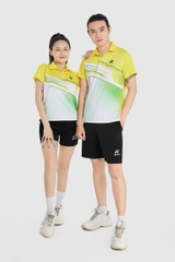 Áo Cầu Lông + Pickle Ball Cổ Bẻ Mẫu 4