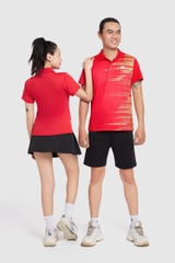 Áo Cầu Lông + Pickle Ball Cổ Bẻ Mẫu 5