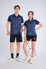 Áo Cầu Lông + Pickle Ball Cổ Bẻ Mẫu 17