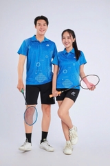 Áo Cầu Lông + Pickle Ball Cổ Bẻ Mẫu 19