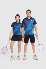 Áo Cầu Lông + Pickle Ball Cổ Bẻ Mẫu 23