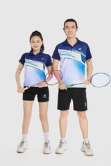 Áo Cầu Lông + Pickle Ball Cổ Bẻ Mẫu 36