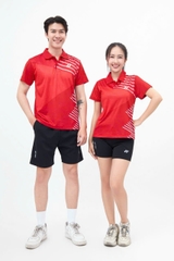 Áo Cầu Lông + Pickle Ball Cổ Bẻ Mẫu 43