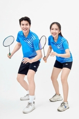 Áo Cầu Lông + Pickle Ball Cổ Bẻ Mẫu 47