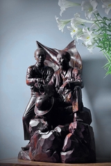Tượng Gỗ Bác Hồ - Bác Giáp