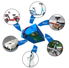 Pin xe đạp điện 18650 loại 36V12Ah BH 12 tháng