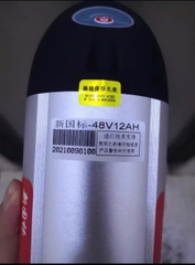 Pin xe đạp điện 48V15Ah bình nước tặng sạc 5A