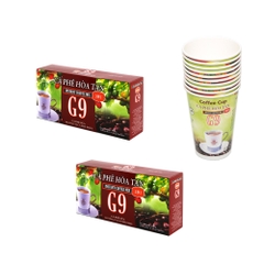 NSTANT COFFEE 3 IN 1 - G9  | 2 X BOX 400G ( 50 cups)