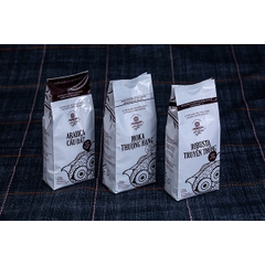 CÀ PHÊ PHA PHIN ARABICA+ROBUSTA+MOKA 3 TÚI 250g