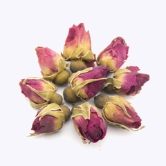 HERBLE TEA BOX GIFT -  5 PYRAMID BAGS - Peppermint Tea, Brown Rice Tea, Chamomile Tea, Rose Tea