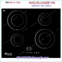 Bếp từ 4 bếp sung túc Capri KAG-ELUX406 VN