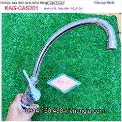 Vòi rửa chén lạnh Caesar chính hãng KAG-CAS201