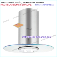 Máy hút khử mùi ĐỘC LẬP 90cm CAPRI KAG-ISLAND999.9 EUROPE