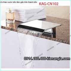 Vòi thác nước bồn tắm nằm KAG-CN102 vòi cấp nước bồn tắm
