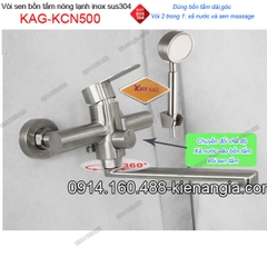 Sen bồn tắm nằm inox sus304 cao cấp KAG-KCN500