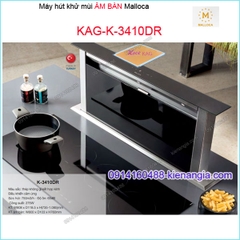 Máy hút khử mùi ÂM BÀN Malloca KAG-K3410DR