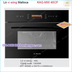 Lò vi sóng MALLOCA chính hãng 40 lít KAG-MW40CP