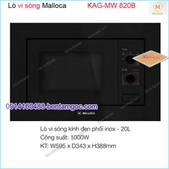 Lò vi sóng MALLOCA chính hãng 20 lít KAG-MW820B