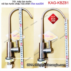 Vòi máy lọc nước,vòi lọc nước chậu rửa chén inox sus304 KAG-KBZ81