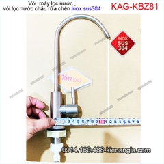Vòi máy lọc nước,vòi lọc nước chậu rửa chén inox sus304 KAG-KBZ81