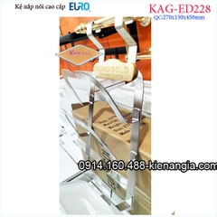 Giá treo nắp nồi bằng inox EUROGOLD KAG-ED228